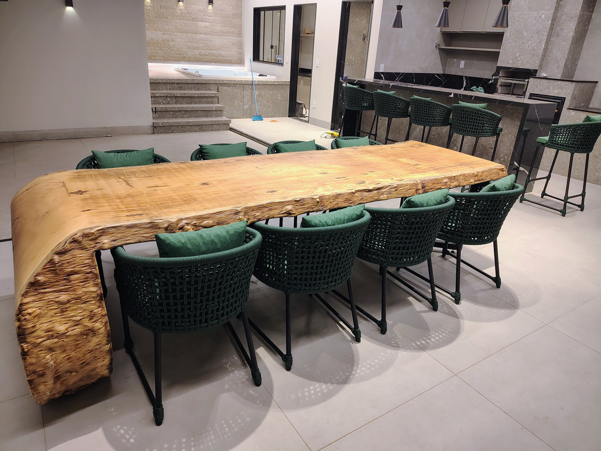 48 - Conjunto de Mesa Cascata Fibrax Móveis